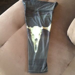 Teeki leggings - deer skull